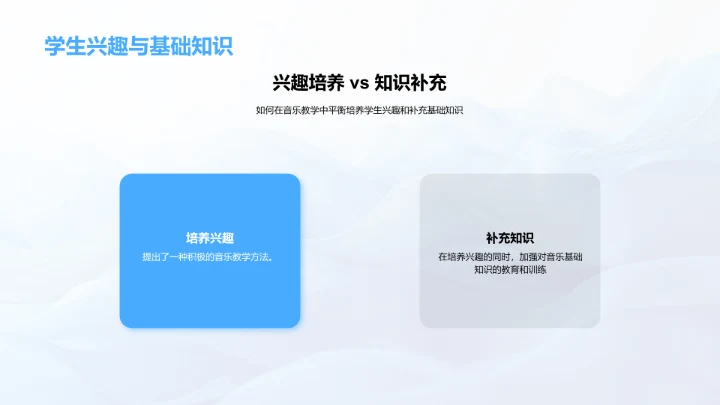 音乐教学提效策略PPT模板