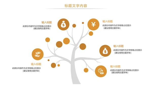 金融投资理财金融证券工作总结PPT模板
