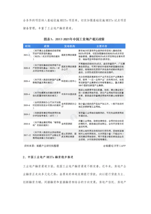 中国工业地产市场供需现状及发展趋势分析-高质量发展成为行业长期趋势.docx