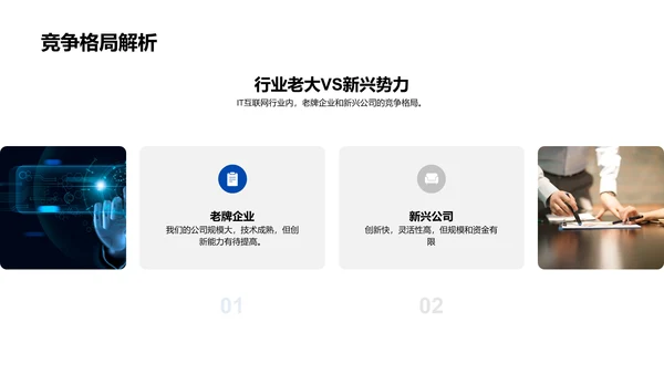 IT行业前瞻报告PPT模板