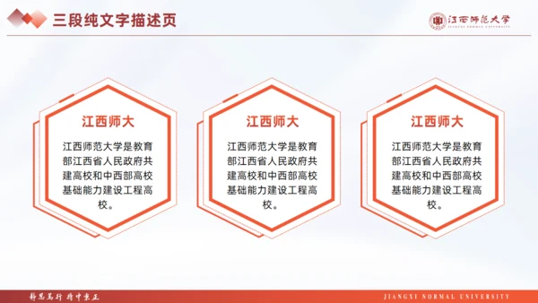 江西师范大学毕业课题论文答辩通用PPT模板