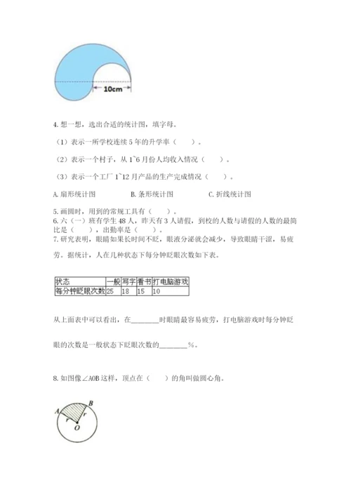 小学数学六年级上册期末卷附答案【达标题】.docx