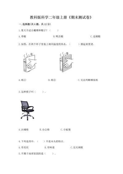 教科版科学二年级上册《期末测试卷》（名师推荐）.docx