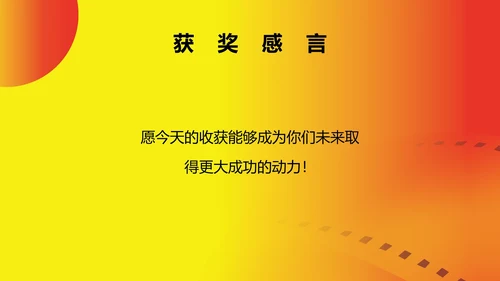 黄色简约风大学生电影节颁奖典礼主持PPT模板