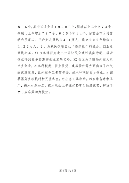 多元化发展农村经济持续性增加农民收入 (4).docx