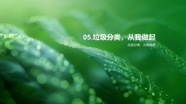 垃圾分类实践讲座