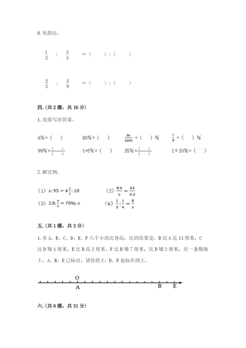 小学毕业班数学检测题【夺冠系列】.docx