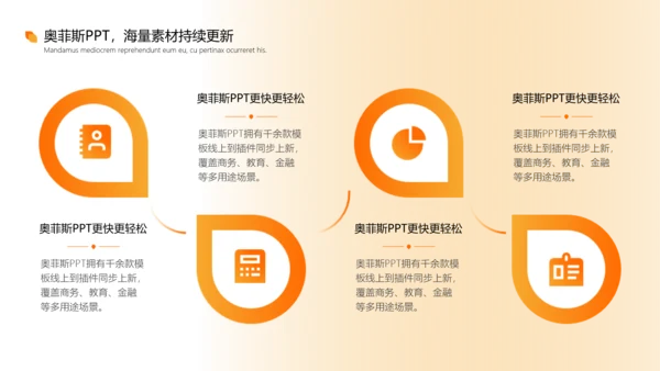 橙色渐变风毕业答辩汇报