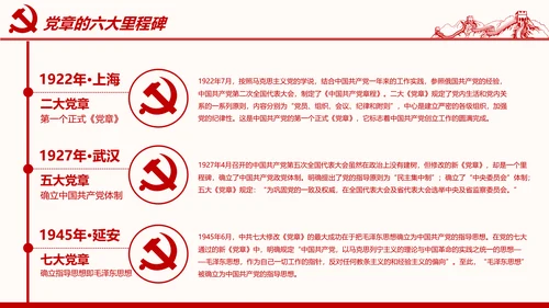 学习解读党的章程十九大新党章PPT微党课