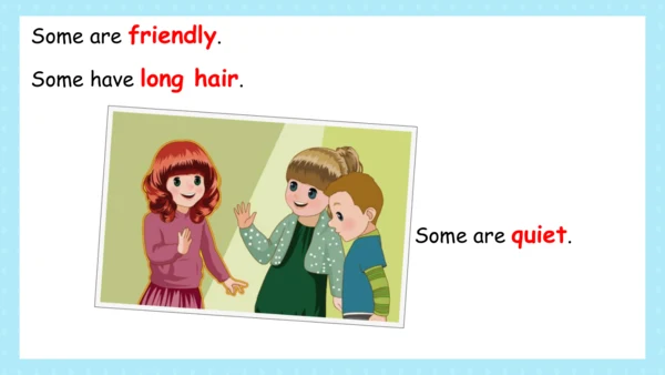 Unit 3 My friends B Let's learn 课件(共41张PPT)