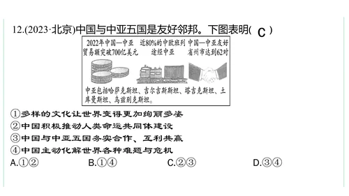 第二单元  世界舞台上的中国单元复习课件(共46张PPT)2023-2024学年度道德与法治九年级下