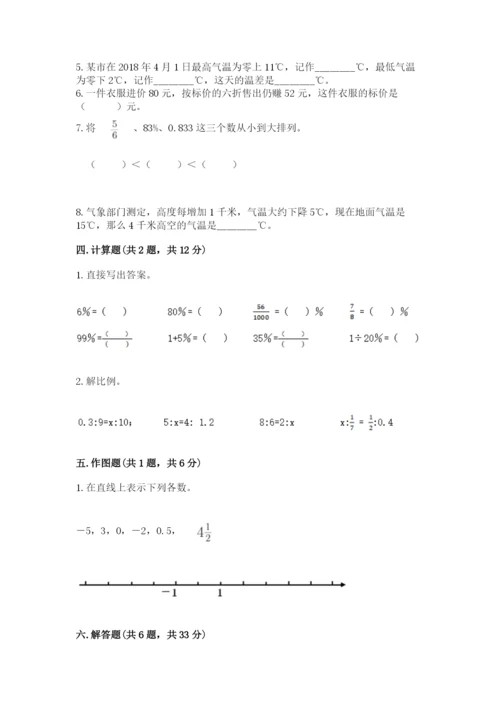 冀教版六年级下册期末真题卷附参考答案【预热题】.docx