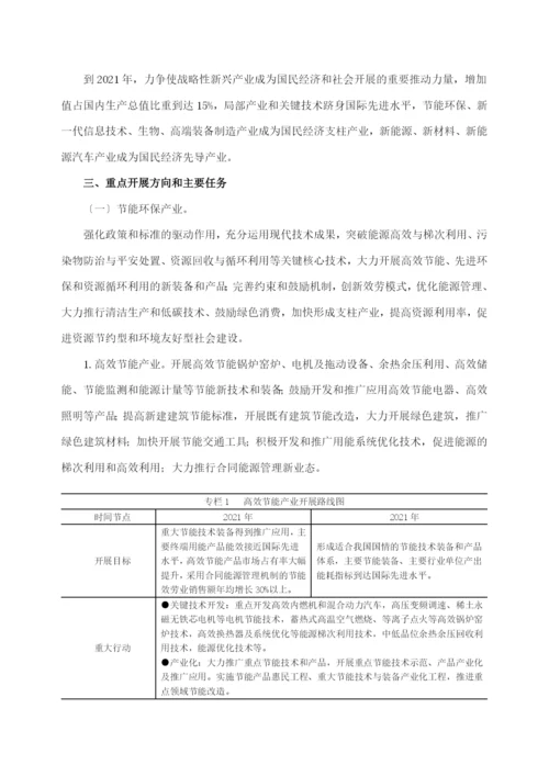 国务院关于印发“十二五”国家战略性新兴产业发展规划.docx