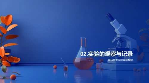 科学实验学习报告PPT模板