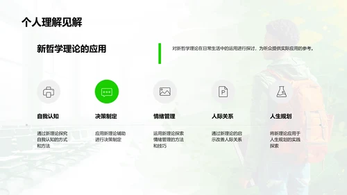 新哲学理论答辩报告PPT模板