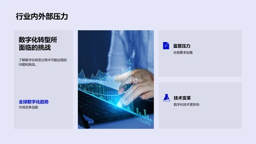 银行数字化转型行动PPT模板