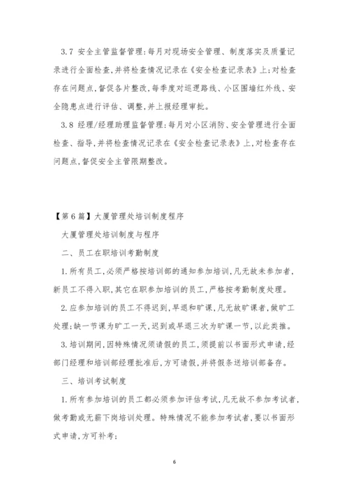 管理处管理制度15篇.docx