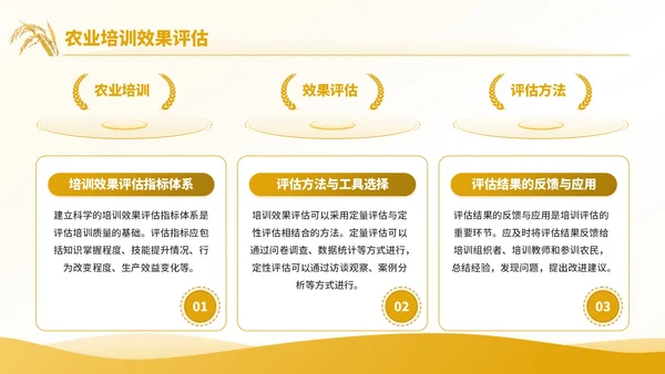 黄色商务风秋分农事活动农业培训活动PPT模板