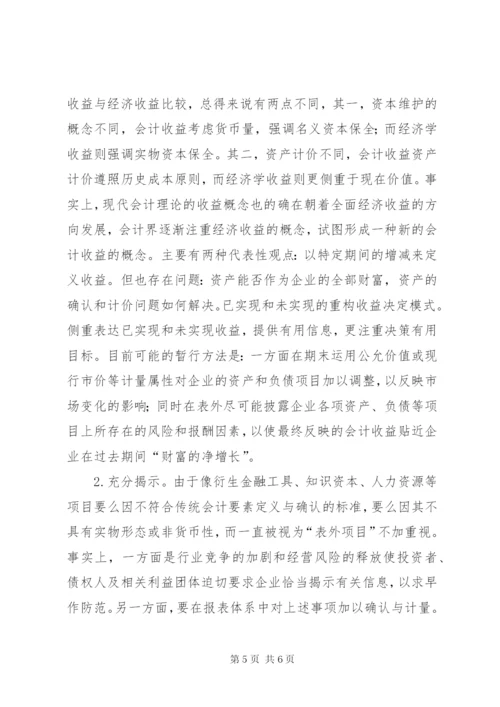 试论现行财务报告的改进 (2).docx