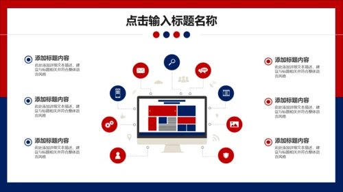 互联网科技商务工作汇报通用PPT模板