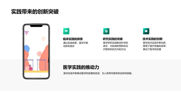 医学知识与实践PPT模板