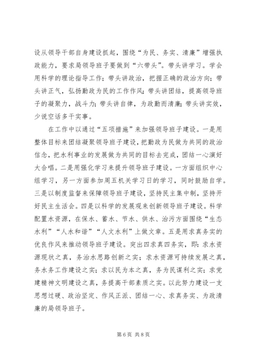 水务局落实党风廉政建设责任制自查报告 (4).docx