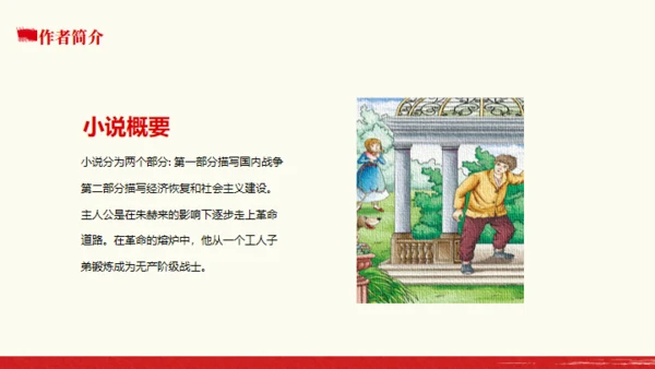名著导读《钢铁是怎么炼成的》读书分享通用PPT