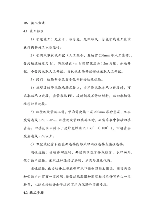 双壁波纹管综合标准施工专业方案.docx