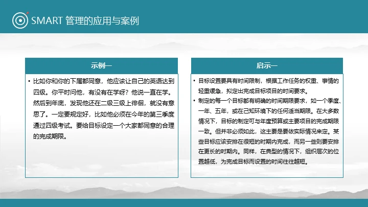 目标管理SMART原则通用PPT课件