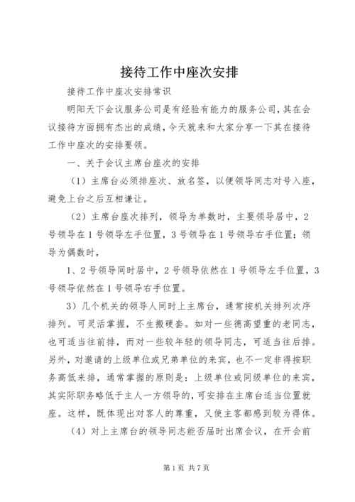 接待工作中座次安排.docx