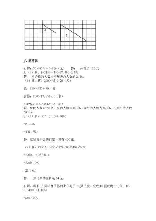 人教版六年级下册数学期末测试卷学生专用.docx