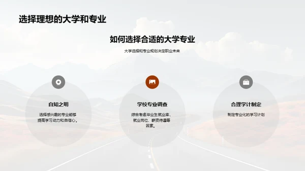 高三：未来路线图