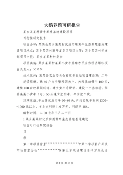 大鹅养殖可研报告 (2).docx