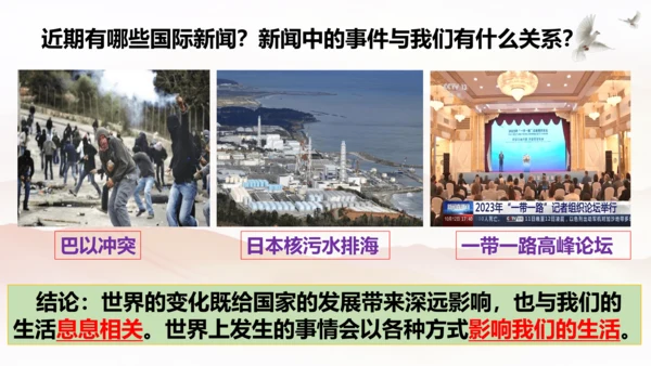 【新课标】1.1 开放互动的世界 课件（最新版）(33张PPT)