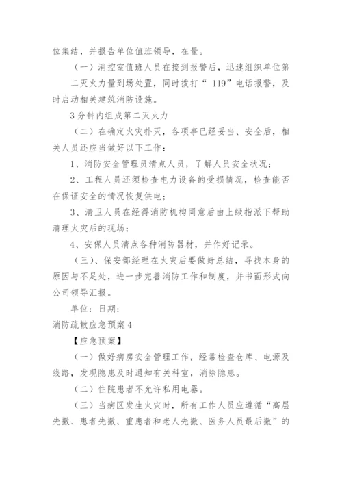 消防疏散应急预案.docx