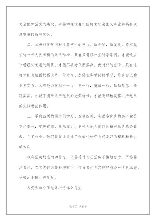 2022入党积极分子培训心得体会.docx