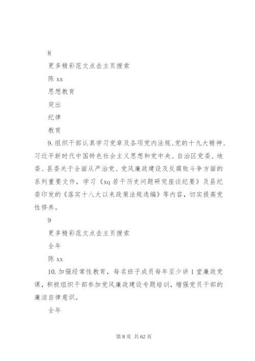 履行全面从严治党主体责任清单.docx