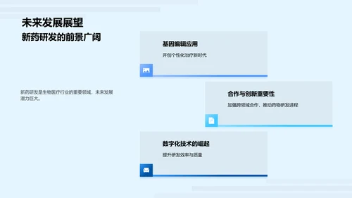 季度新药研发报告PPT模板