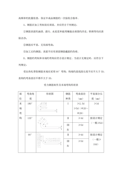 钢筋加工制作作业指导书.docx