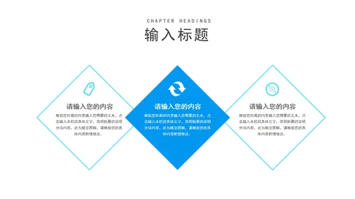 蓝色渐变风商务员工入职培训PPT模板