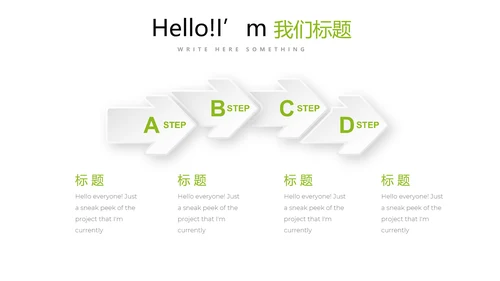 绿色时尚医疗学术报告动态PPT
