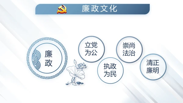 蓝色大气公安警察派出所演讲动态PPT模板