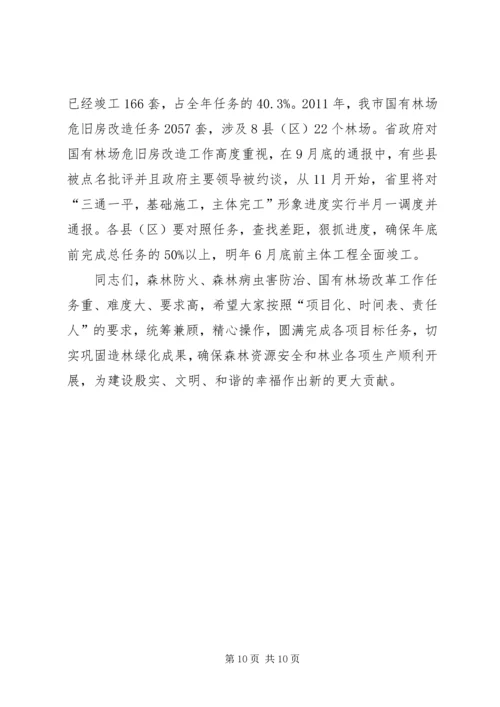 副市长在森林防火防害工作会讲话.docx