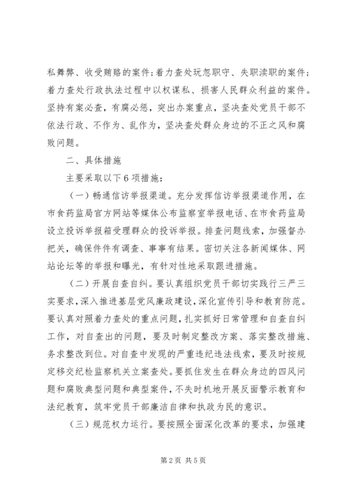 群众身边四风和腐败问题整治方案 (2).docx