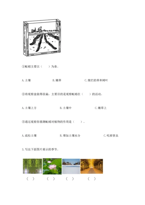 教科版科学二年级上册《期末测试卷》精品【典型题】.docx