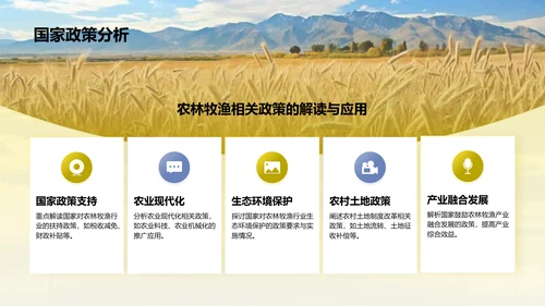 黄色摄影风乡村振兴PPT模板