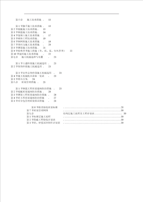 新某商贸城施工组织设计