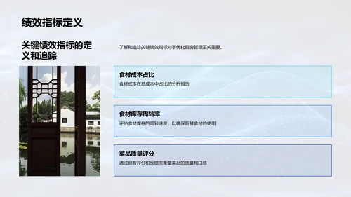 厨房月报及优化PPT模板