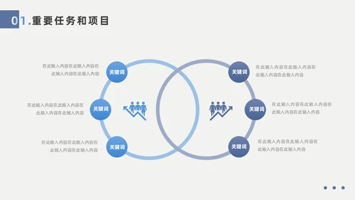 蓝色实拍风个人述职报告PPT模板