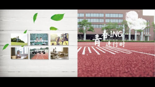 致青春同学情大学毕业通用PPT模板